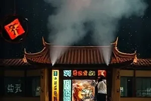 《山月不知》封面，古装女子站在山月之下